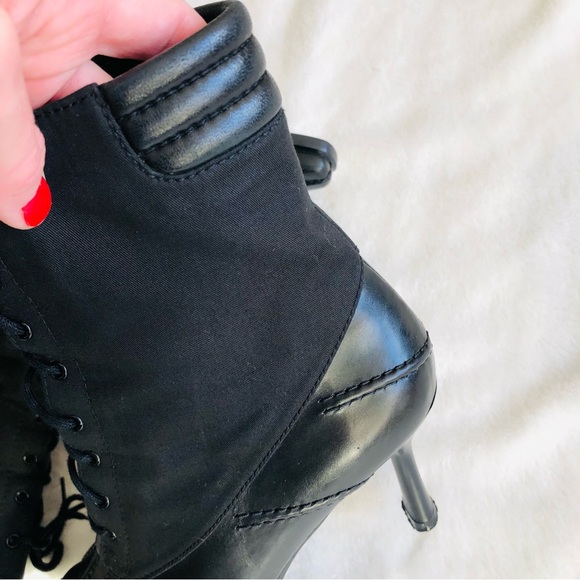 HP *Stuart Weitzman | Stunning RARE Lace Up Booties - Picture 9 of 16